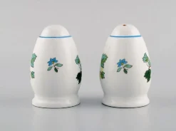 Porzellan Mulberry Eierbecher, Kaviarschalen und Salz- / Pfefferstreuer, 1960er, 10er Set