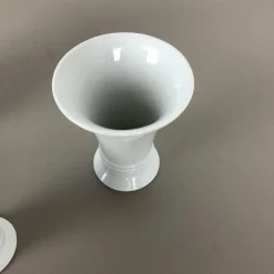 Porzellan Op Art Vase Vase von Fürstenberg Ceramics, 1970er, 3er Set