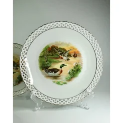 Porzellanservice mit Vergoldeten Rändern von Schumann Bavaria, 1930er, x Set