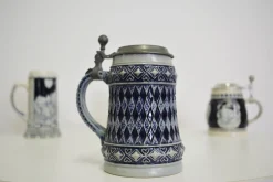 Porzellan Tassen, Westdeutschland, 1980er, 4er Set