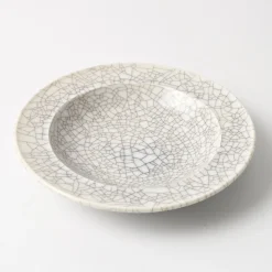Porzellanteller mit Crackle Glasur von KPM Berlin, 1930er