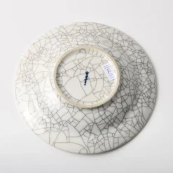Porzellanteller mit Crackle Glasur von KPM Berlin, 1930er