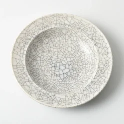 Porzellanteller mit Crackle Glasur von KPM Berlin, 1930er