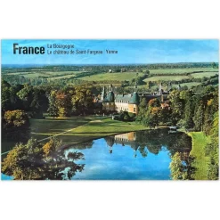 Poster France Saint Fargeau Yonne Alain Perceval von, Collective, Draeger Tourismus, 1960