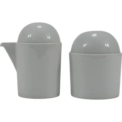 Postmoderne Cupola Zuckerdose & Milchkännchen von Mario Bellini zugeschrieben Rosenthal Studio-Line, 1980er