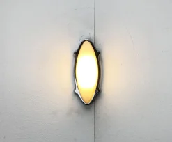 Postmoderne italienische Geco 1 Wandlampe für Innen- und Außenbereich von Luciano Pagani & Angelo Perversi für Arteluce, 1990er