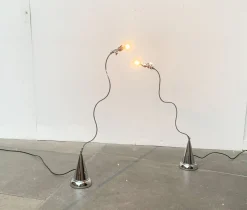 Postmoderne italienische Stehlampe von Andrea Bastianello für Disegnoluce, 1980er