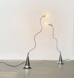 Postmoderne italienische Stehlampe von Andrea Bastianello für Disegnoluce, 1980er