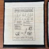 Postmoderne Kreuzschwinger Leder Stuhlauflagen von Till Behrens, 1980er, 2er Set