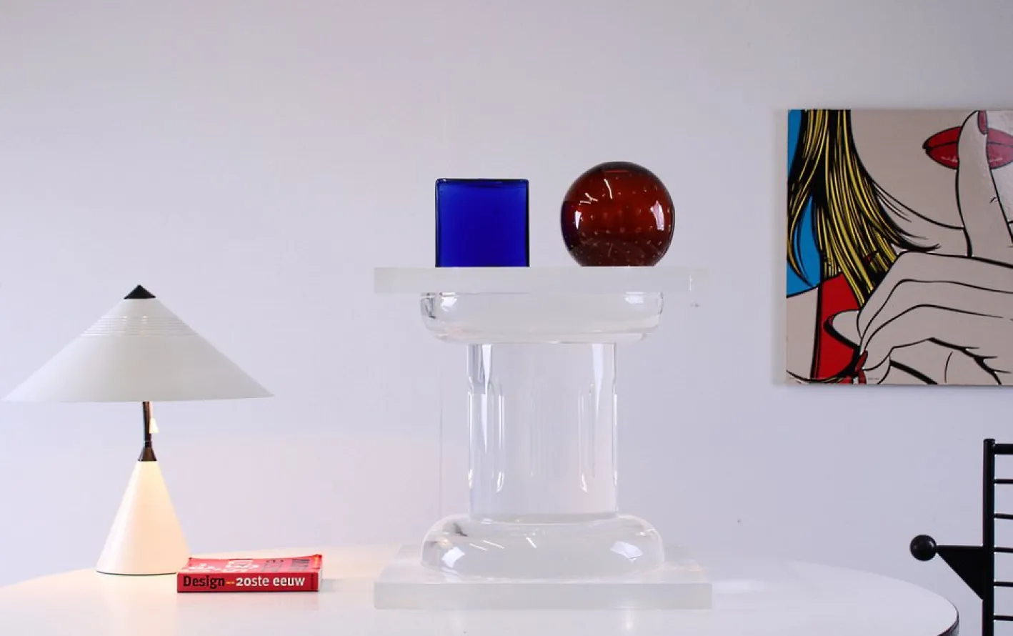 Postmoderne Pop Art Säule von Fabianart Roma, Italien, 1980er