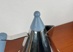 Postmoderner deutscher Wasserkocher aus Edelstahl von Fissler, 1980er