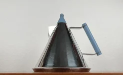 Postmoderner deutscher Wasserkocher aus Edelstahl von Fissler, 1980er