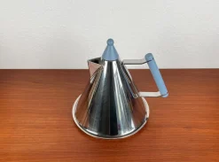 Postmoderner deutscher Wasserkocher aus Edelstahl von Fissler, 1980er