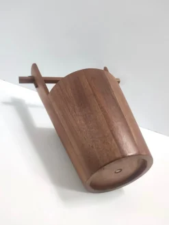 Postmoderner Eiskübel aus Ebonisierter Buche von Anri Form, Italien, 1970er