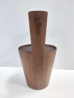 Postmoderner Eiskübel aus Ebonisierter Buche von Anri Form, Italien, 1970er