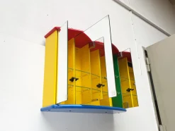 Postmoderner französischer Vintage Badezimmer Spiegelschrank von Decotec, 1980er