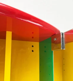 Postmoderner französischer Vintage Badezimmer Spiegelschrank von Decotec, 1980er