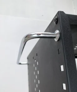 Postmoderner Servierwagen aus perforiertem Metall, 1980er