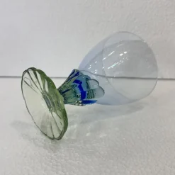Postmodernes Bahia Glas Set aus geblasenem Glas von Bormioli Rocco, Italien, 1980er, 8er Set