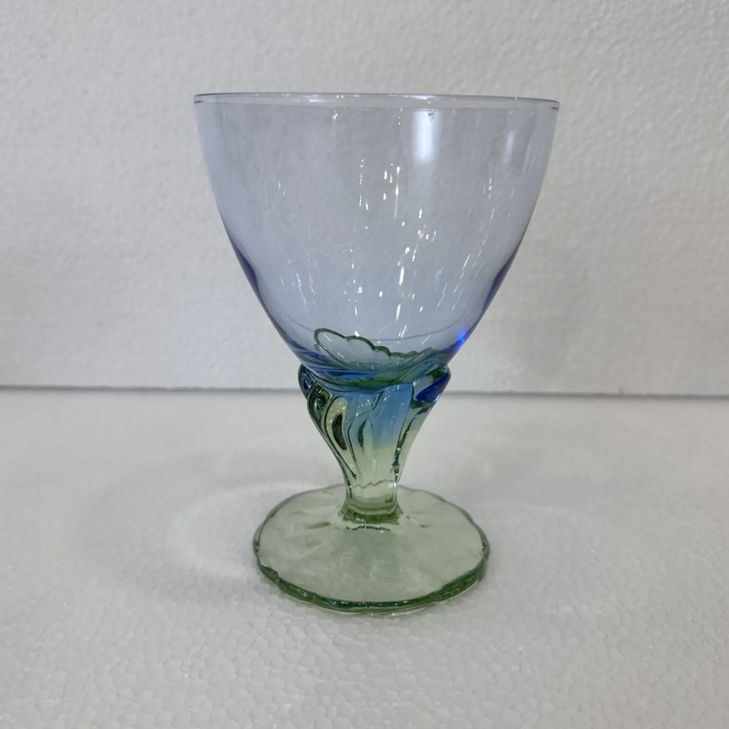 Postmodernes Bahia Glas Set aus geblasenem Glas von Bormioli Rocco, Italien, 1980er, 8er Set