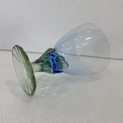 Postmodernes Bahia Glas Set aus geblasenem Glas von Bormioli Rocco, Italien, 1980er, 8er Set