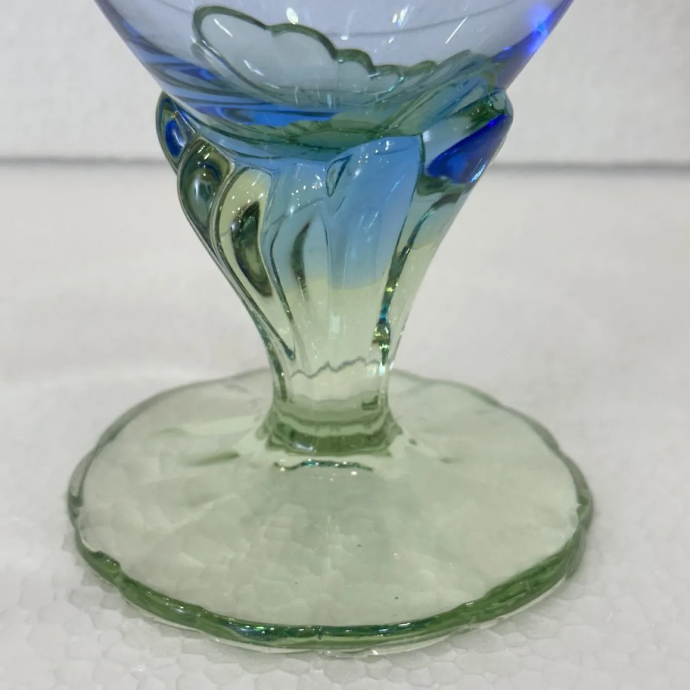 Postmodernes Bahia Glas Set aus geblasenem Glas von Bormioli Rocco, Italien, 1980er, 8er Set