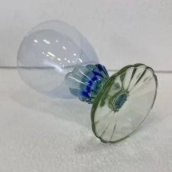 Postmodernes Bahia Glas Set aus geblasenem Glas von Bormioli Rocco, Italien, 1980er, 8er Set