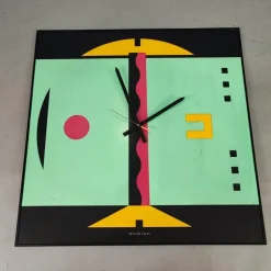 Postmoderne Uhr von Alessandro Mendini, 1980er
