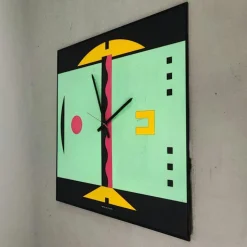 Postmoderne Uhr von Alessandro Mendini, 1980er