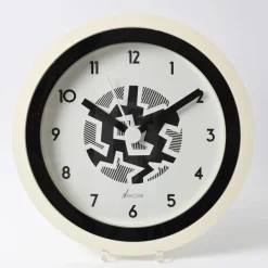 Postmoderne Wanduhr von Nathalie Du Pasquier & George Sowden für Neos Lorenz, 1980er