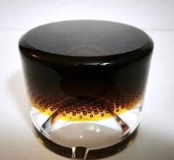 Princ Art Glasvase und Aschenbecher von Pavel Havelka, 1990er, 2er Set