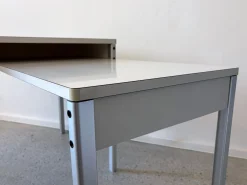 Program 570 Schreibtisch mit Schreibmaschinentisch Verlängerung von Dieter Rams für Vitsoe, 1970er, 2er Set