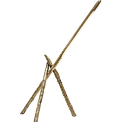 Prometeo Tischlampe aus Messing von Morghen Studio