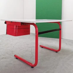 Pupil Schreibtisch von Joe Colombo für Bieffeplast, 1970er