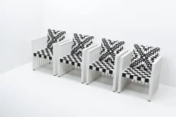 Purkersdorf Stuhl von Josef Hoffmann für Wittmann, Österreich, 1990er