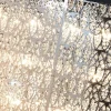 Quadratische Domino 100 Da Parete Lampe aus Stahl & Kristallglas von Vgnewtrend