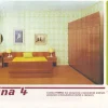 Quadratische Nachttische aus Mahagoni, Tschechoslowakei, 1970er Jahre, 2er-Set