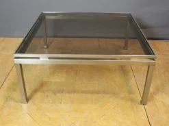 Quadratischer Couchtisch von Guy Lefèvre für Jansen, 1970
