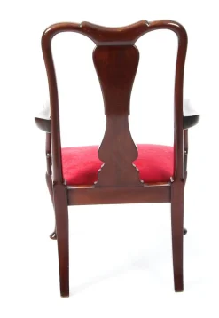 Queen Anne Revival Kinderstuhl aus Mahagoni, 20. Jh.
