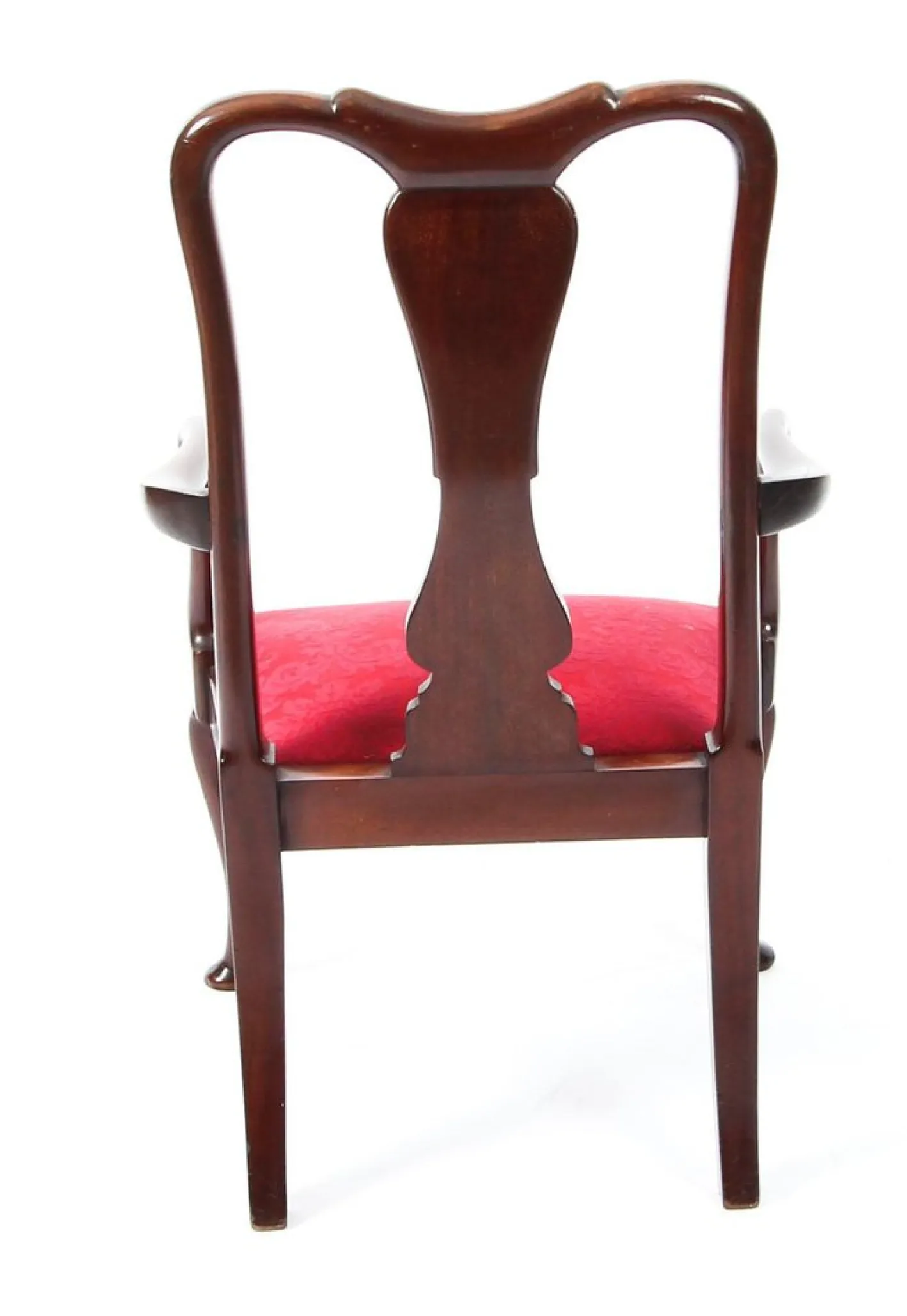 Queen Anne Revival Kinderstuhl aus Mahagoni, 20. Jh.