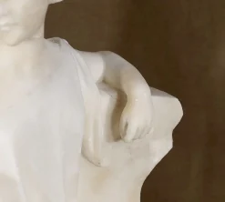 Quo Vadis Skulptur aus dem Roman von Sienkiewicz, 1900, Marmor