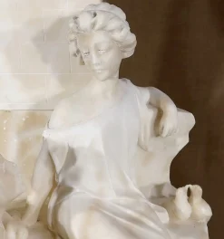 Quo Vadis Skulptur aus dem Roman von Sienkiewicz, 1900, Marmor