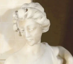 Quo Vadis Skulptur aus dem Roman von Sienkiewicz, 1900, Marmor