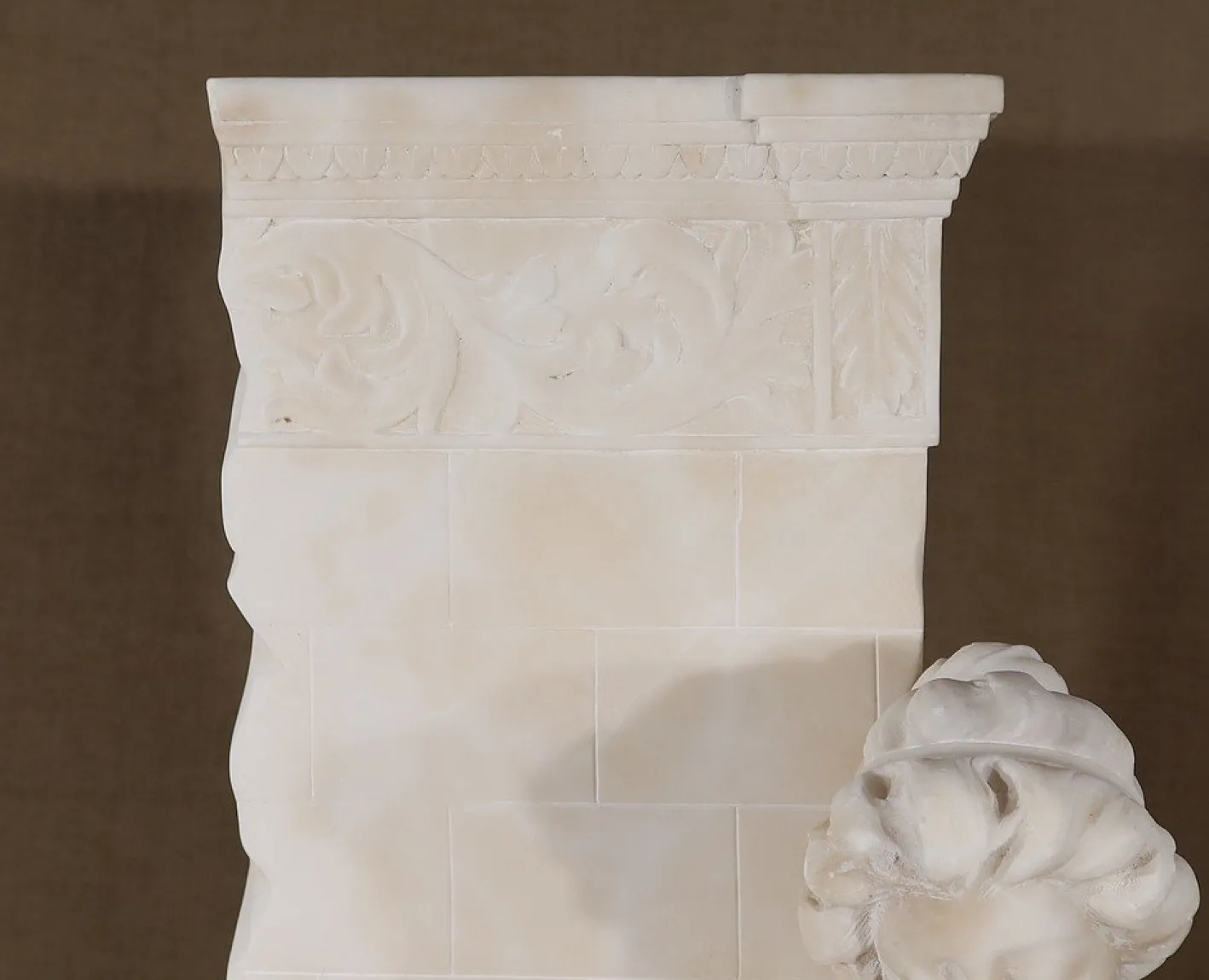 Quo Vadis Skulptur aus dem Roman von Sienkiewicz, 1900, Marmor