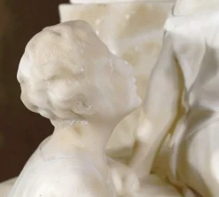 Quo Vadis Skulptur aus dem Roman von Sienkiewicz, 1900, Marmor