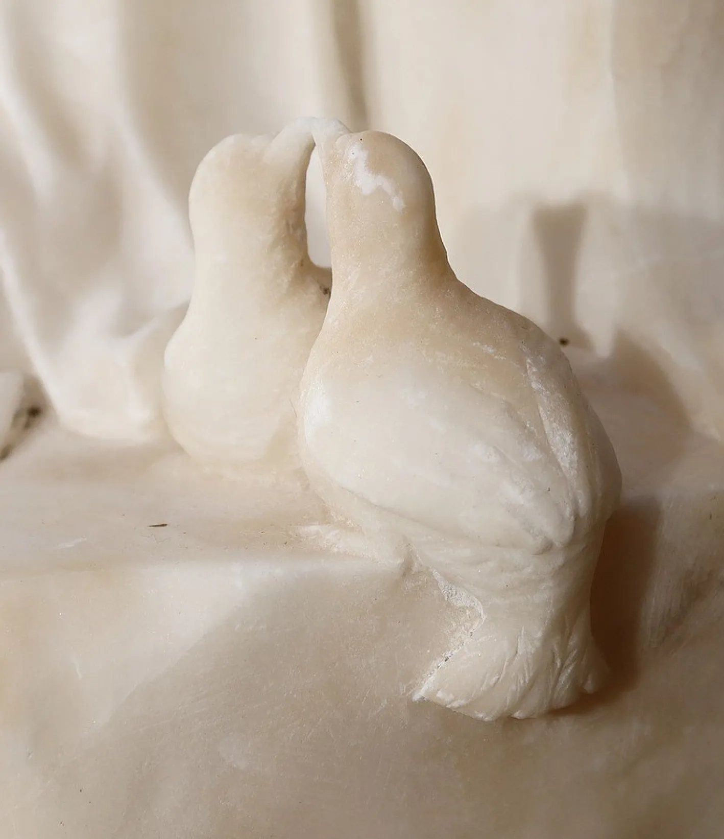 Quo Vadis Skulptur aus dem Roman von Sienkiewicz, 1900, Marmor