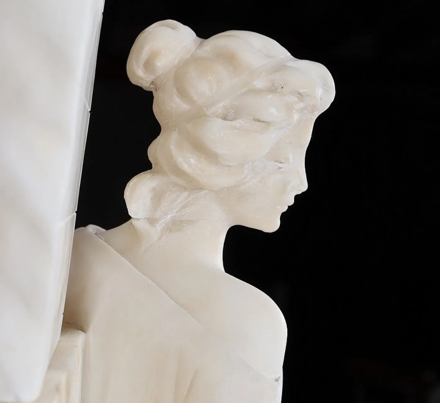 Quo Vadis Skulptur aus dem Roman von Sienkiewicz, 1900, Marmor