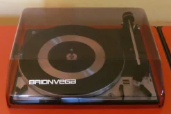 Radiophonograph Cubo Rr 126 Fo von F.lli Castiglioni für Brionvega - Italy 70, 1971
