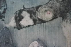 Rafal Strent, A Young Unicorn, Radierung auf Papier, 1996