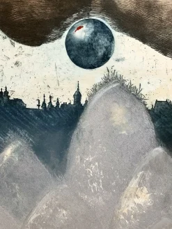 Rafal Strent, Four Centuries, Radierung auf Papier, 1996